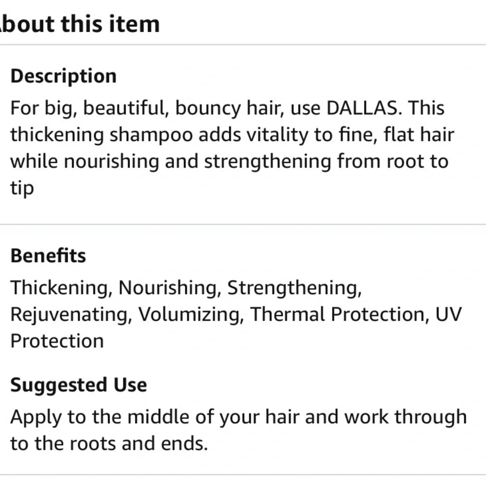 R+Co Dallas Biotin Thickening Shampoo